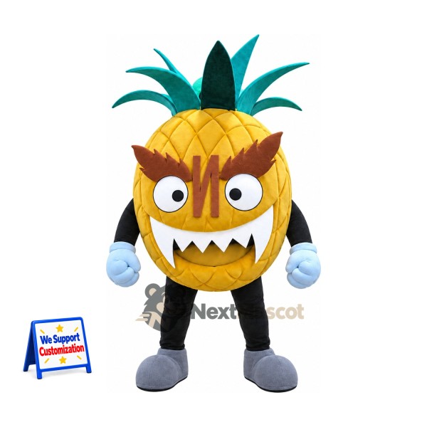 Monster Pineapple Mascot Costume
