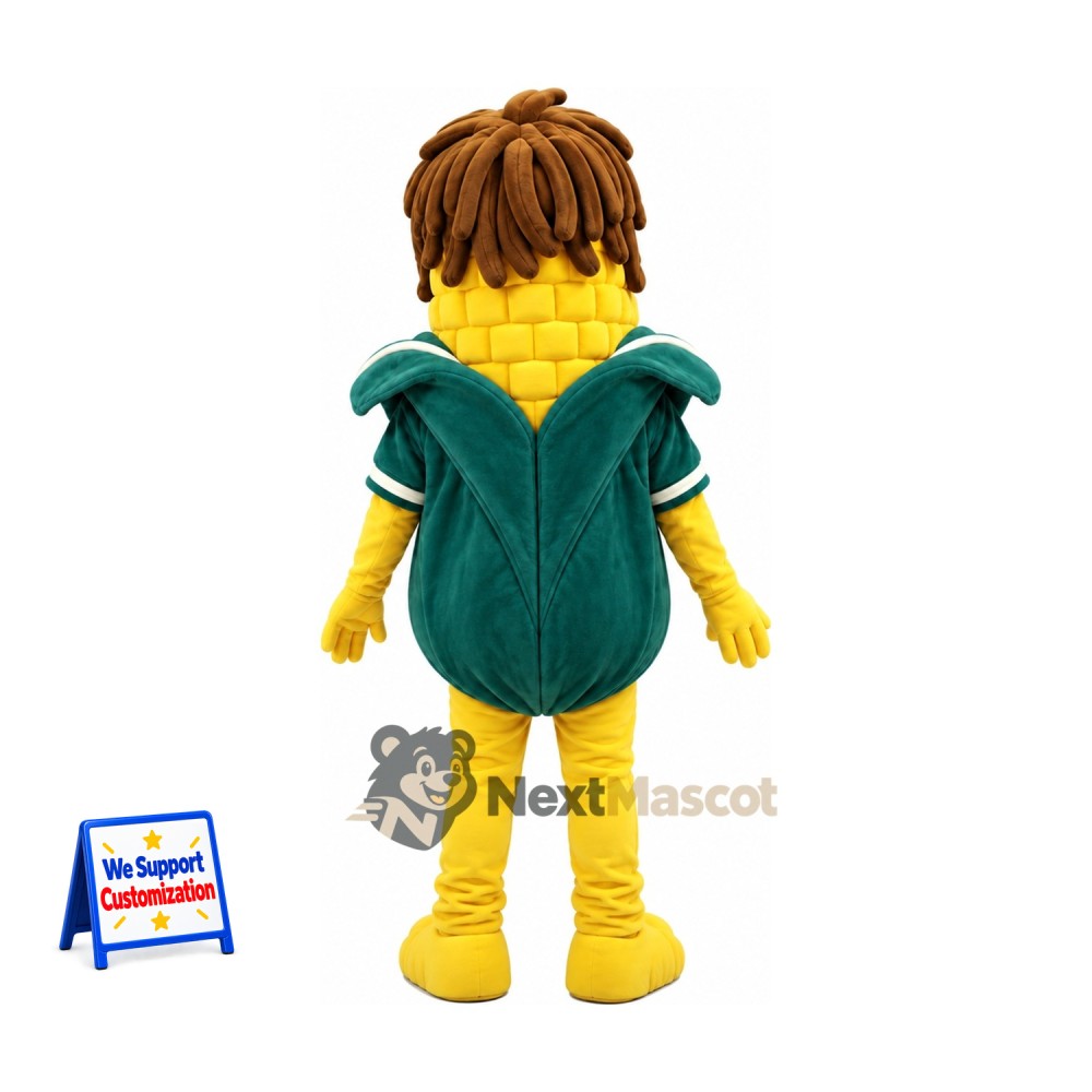 Corn Mascot Costume for Food Festivals Corn Mascot Costume for Food Festivals