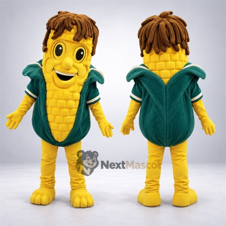 Corn Mascot Costume for Food Festivals Corn Mascot Costume for Food Festivals