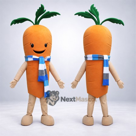 Carrot Mascot Costume - Scarf Carrot Mascot Costume - Scarf