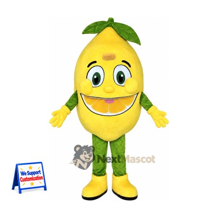 Lemon Mascot Costume Lemon Mascot Costume