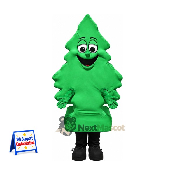 Evergreen Tree Mascot Costume