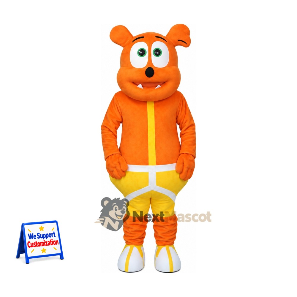 Monster Mascot Costume - Orange Monster Mascot Costume - Orange