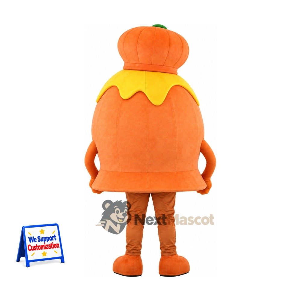 Bell Mascot Costume - Orange for Parades Bell Mascot Costume - Orange for Parades