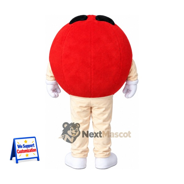 Tomato Mascot Costume - White Gloves and Cream Pants Tomato Mascot Costume - White Gloves and Cream Pants
