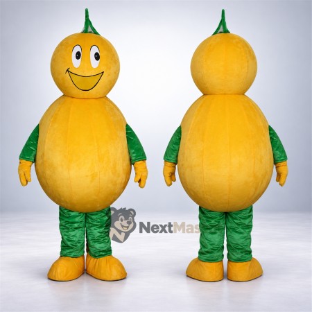 Onion Character Mascot Costume - Yellow Onion Character Mascot Costume - Yellow