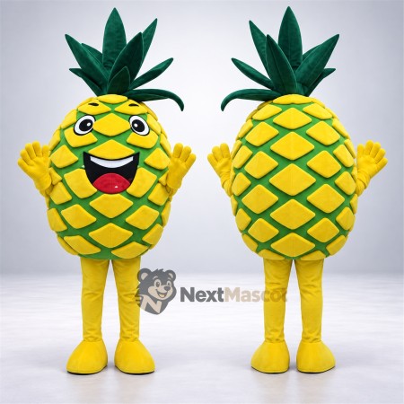 Pineapple Mascot Costume - Sunglasses for Food Fairs Pineapple Mascot Costume - Sunglasses for Food Fairs