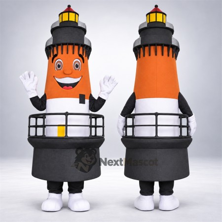 Lighthouse Mascot Costume for Parades Lighthouse Mascot Costume for Parades