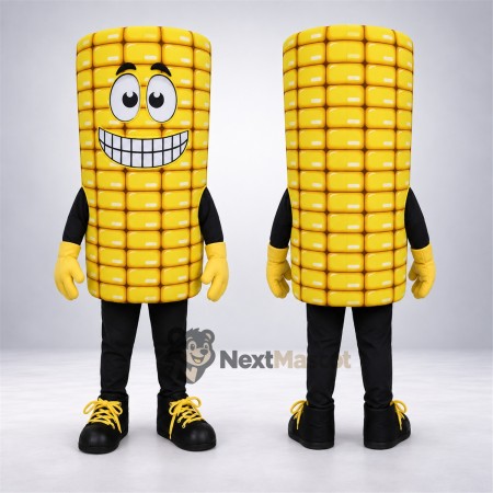 Corn Cob Mascot Costume - Yellow Sneakers Corn Cob Mascot Costume - Yellow Sneakers