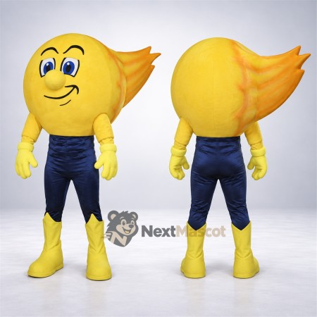 Comet Mascot Costume - Yellow Comet Mascot Costume - Yellow