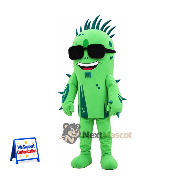 Cactus Mascot Costume - Sunglasses for Parades