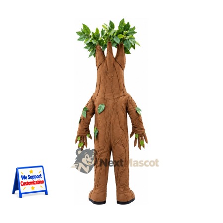 Tree Mascot Costume - Leafy Branch Arms for Parades Tree Mascot Costume - Leafy Branch Arms for Parades