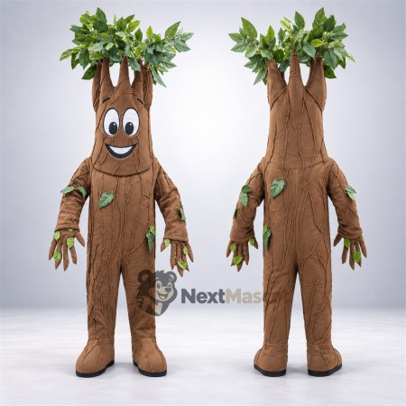 Tree Mascot Costume - Leafy Branch Arms for Parades Tree Mascot Costume - Leafy Branch Arms for Parades