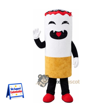 Cigarette Mascot Costume Cigarette Mascot Costume