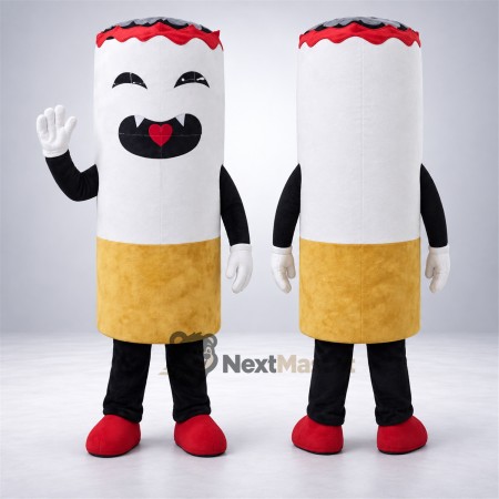 Cigarette Mascot Costume Cigarette Mascot Costume