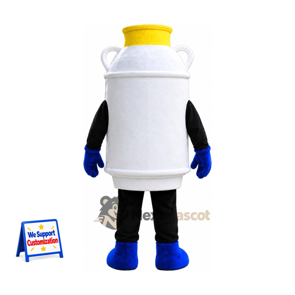 Gas Cylinder Mascot Costume Gas Cylinder Mascot Costume