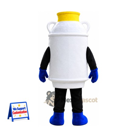 Gas Cylinder Mascot Costume Gas Cylinder Mascot Costume