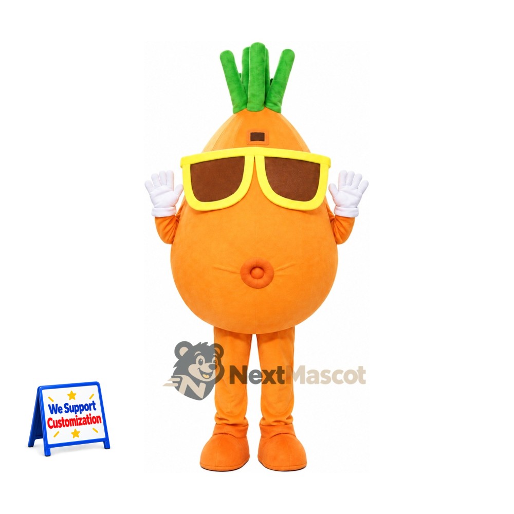 Carrot Mascot Costume - Sunglasses