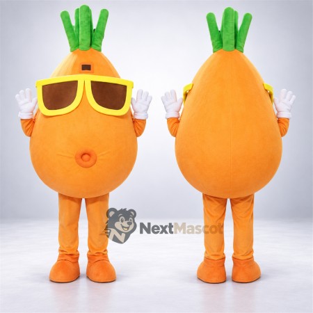 Carrot Mascot Costume - Sunglasses