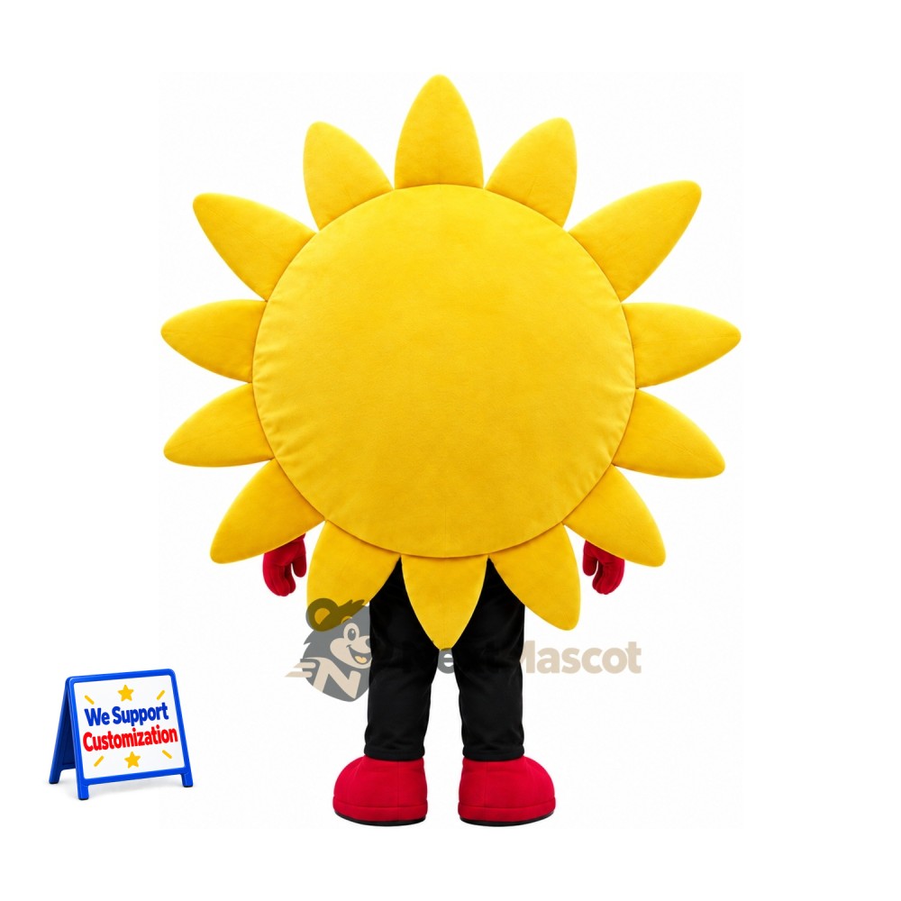 Sun Mascot Costume - Sunglasses for Stage Shows Sun Mascot Costume - Sunglasses for Stage Shows