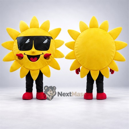 Sun Mascot Costume - Sunglasses for Stage Shows Sun Mascot Costume - Sunglasses for Stage Shows