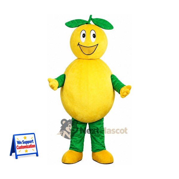 Fruit Character Mascot Costume - Yellow