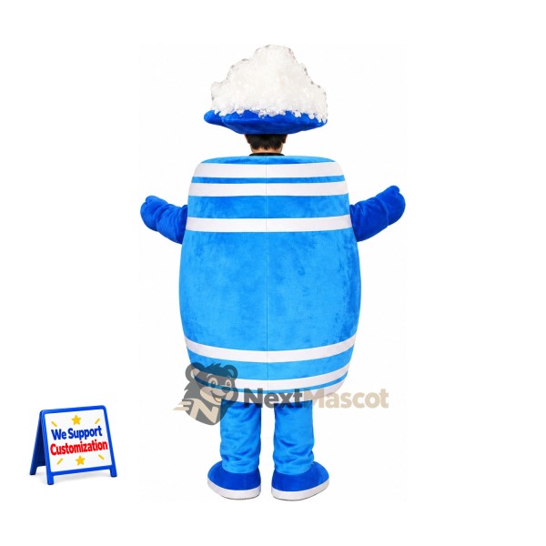 Beer Mug Mascot Costume - Blue Beer Mug Mascot Costume - Blue