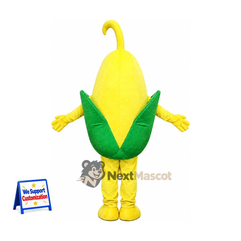 Corn Mascot Costume - Yellow Arms and Legs Corn Mascot Costume - Yellow Arms and Legs