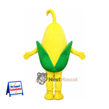 Corn Mascot Costume - Yellow Arms and Legs Corn Mascot Costume - Yellow Arms and Legs