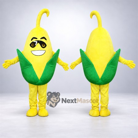 Corn Mascot Costume - Yellow Arms and Legs Corn Mascot Costume - Yellow Arms and Legs