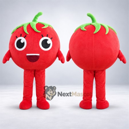 Tomato Mascot Costume - Big Eyes and Red Legs Tomato Mascot Costume - Big Eyes and Red Legs