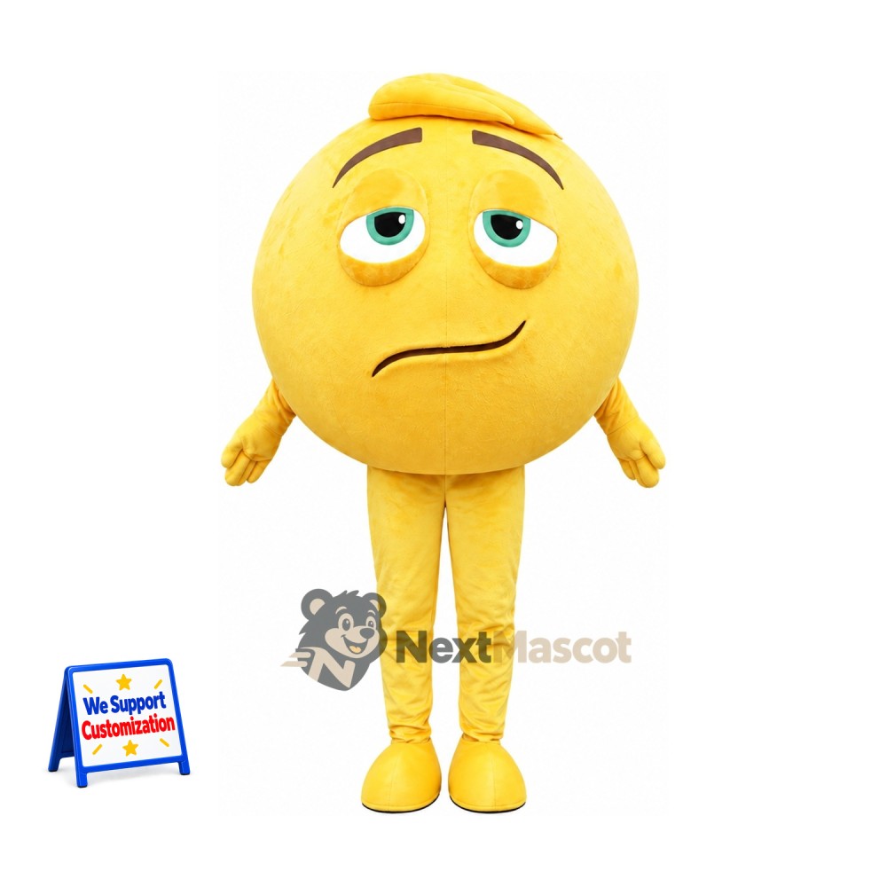 Emoji Mascot Costume - Yellow Emoji Mascot Costume - Yellow