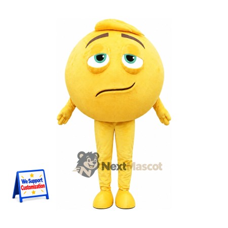 Emoji Mascot Costume - Yellow Emoji Mascot Costume - Yellow