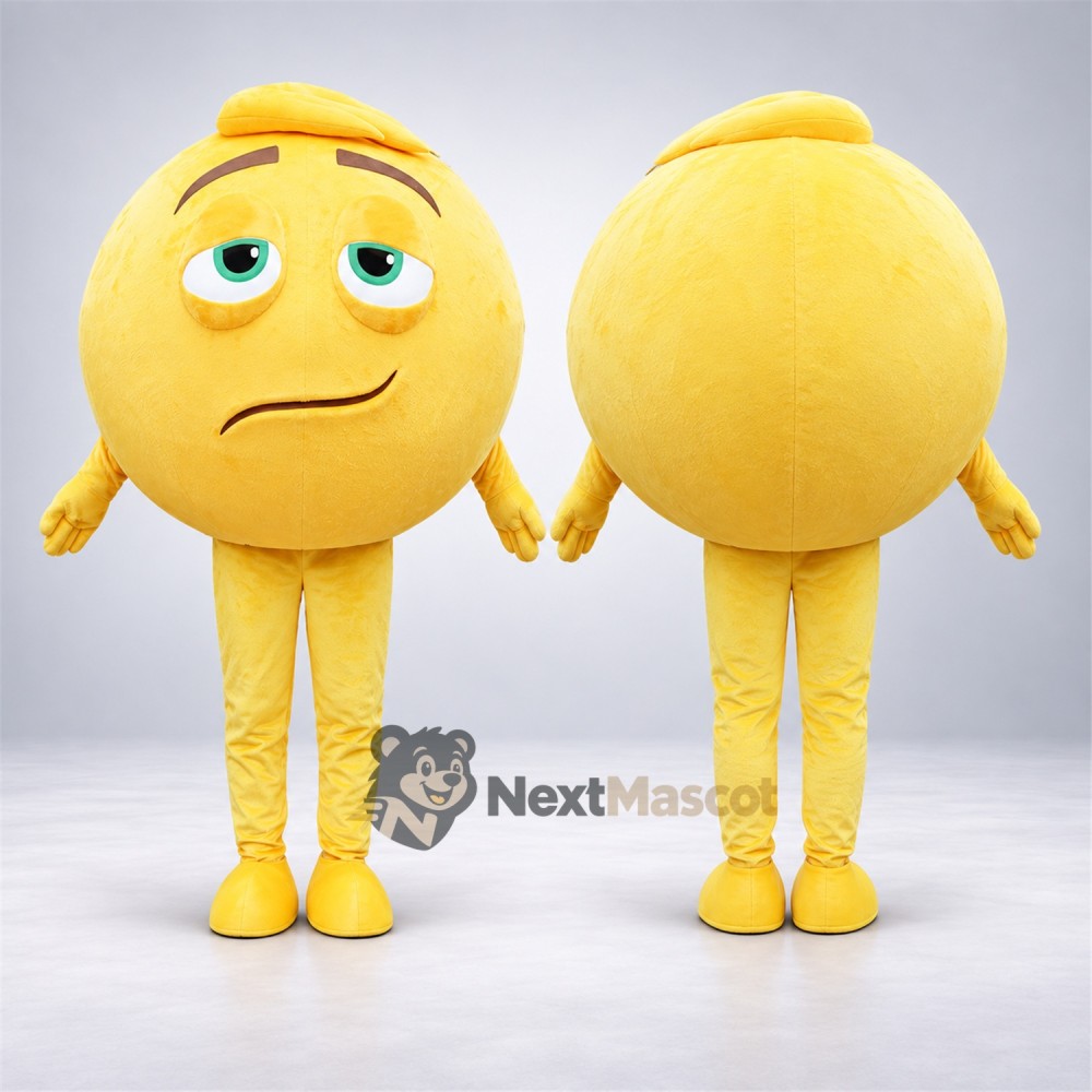 Emoji Mascot Costume - Yellow Emoji Mascot Costume - Yellow