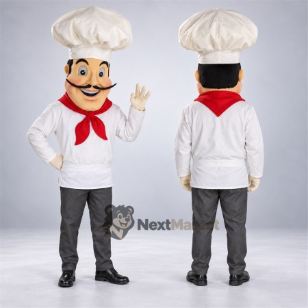 Chef Mascot Costume - Glasses Chef Mascot Costume - Glasses