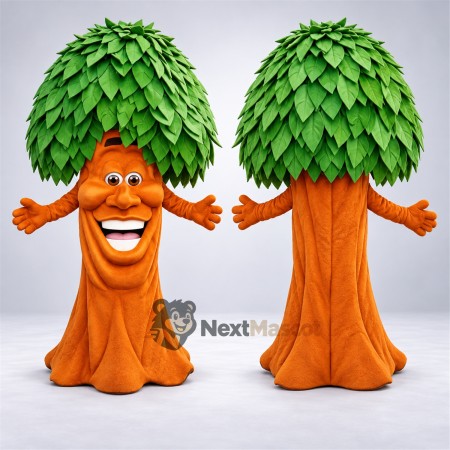Tree Mascot Costume - Layered Green Leaves Tree Mascot Costume - Layered Green Leaves