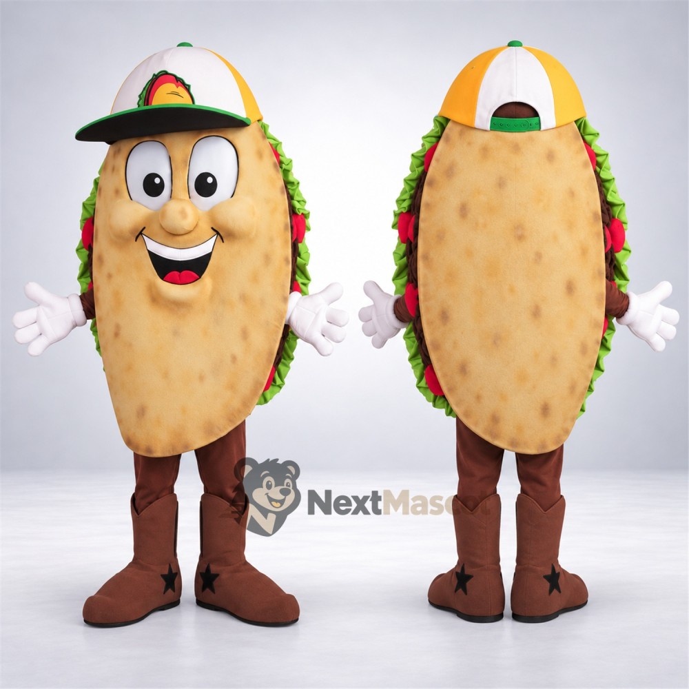 Sandwich Mascot Costume - Cap Sandwich Mascot Costume - Cap