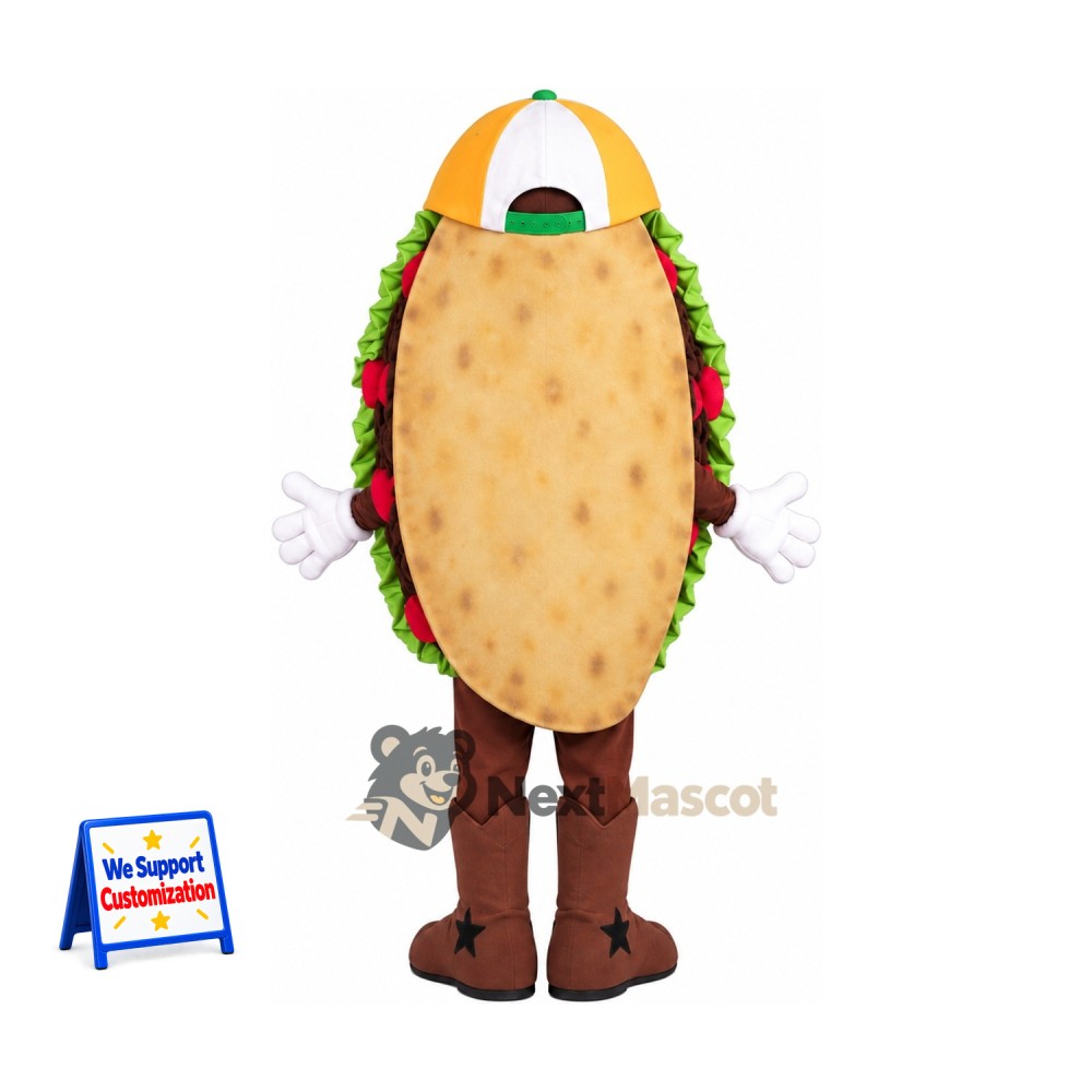 Sandwich Mascot Costume - Cap Sandwich Mascot Costume - Cap