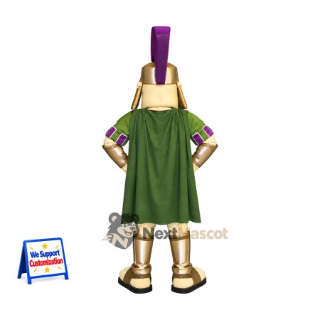 Spartan Warrior Mascot Costume for Community Events Spartan Warrior Mascot Costume for Community Events