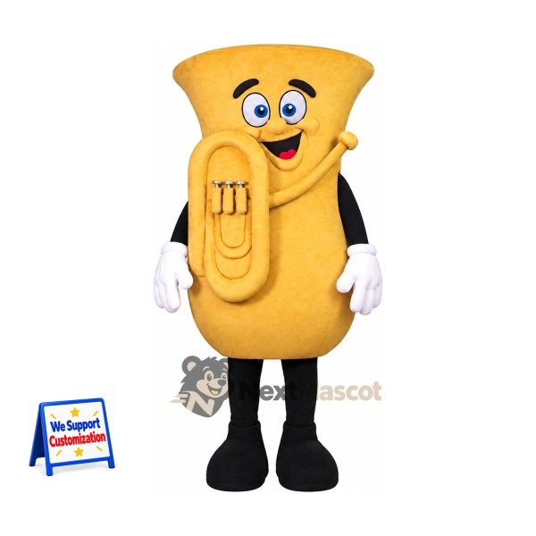 Tuba Mascot Costume