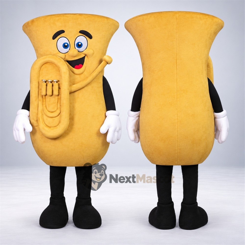 Tuba Mascot Costume Tuba Mascot Costume