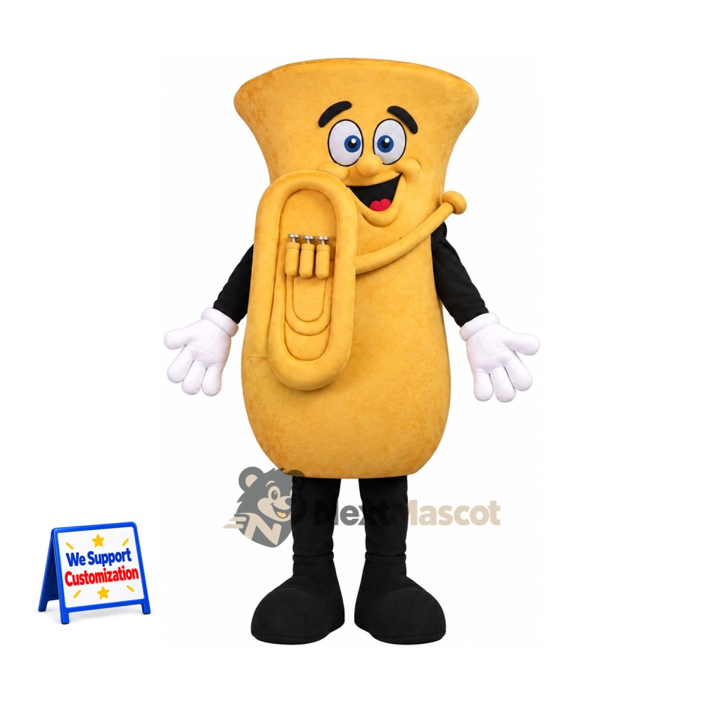 Tuba Mascot Costume for Parades Tuba Mascot Costume for Parades
