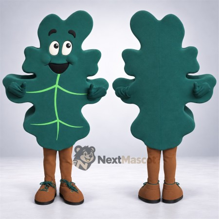 Oak Leaf Mascot Costume Oak Leaf Mascot Costume