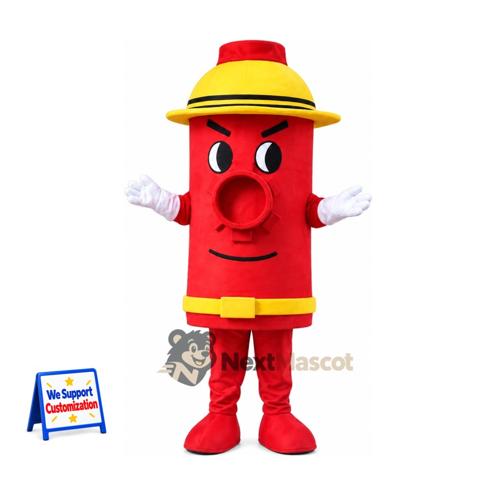 Fire Hydrant Mascot Costume for Parades Fire Hydrant Mascot Costume for Parades