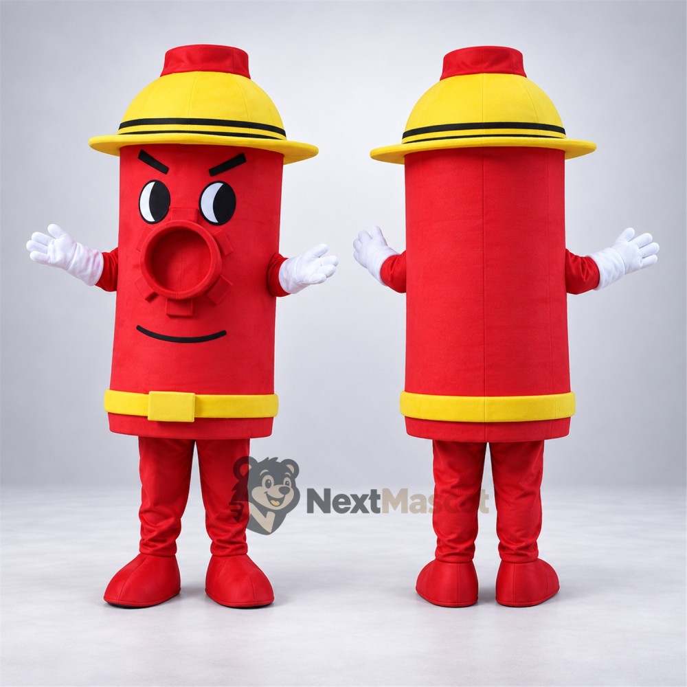 Fire Hydrant Mascot Costume for Parades Fire Hydrant Mascot Costume for Parades