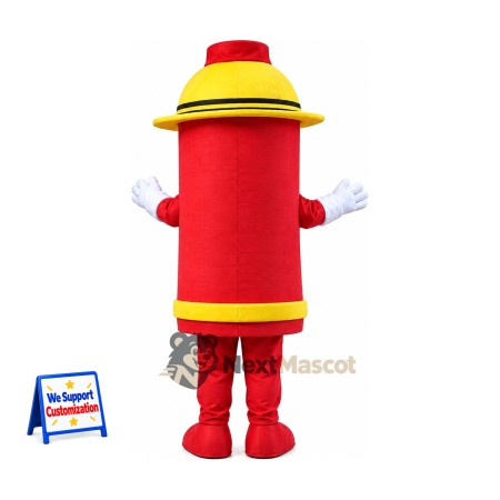 Fire Hydrant Mascot Costume for Parades Fire Hydrant Mascot Costume for Parades