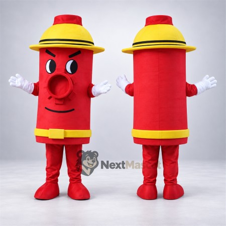 Fire Hydrant Mascot Costume for Parades Fire Hydrant Mascot Costume for Parades