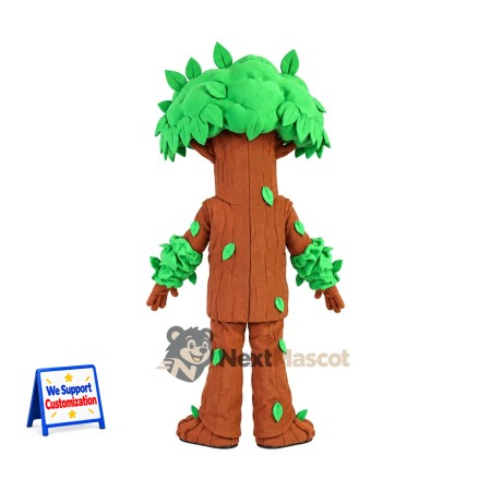 Tree Mascot Costume - Leafy Green Cap Tree Mascot Costume - Leafy Green Cap