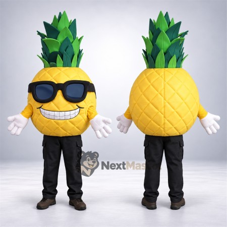 Pineapple Mascot Costume - Sunglasses for Restaurant Events Pineapple Mascot Costume - Sunglasses for Restaurant Events