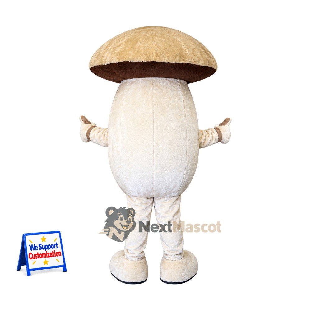 Mushroom Mascot Costume - Tan Cap Mushroom Mascot Costume - Tan Cap
